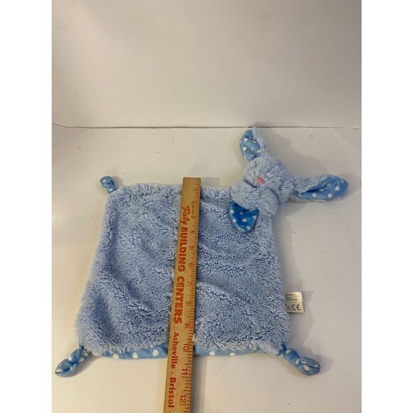 Dan Dee rabbit blankie rattles blue - Picture 1 of 3